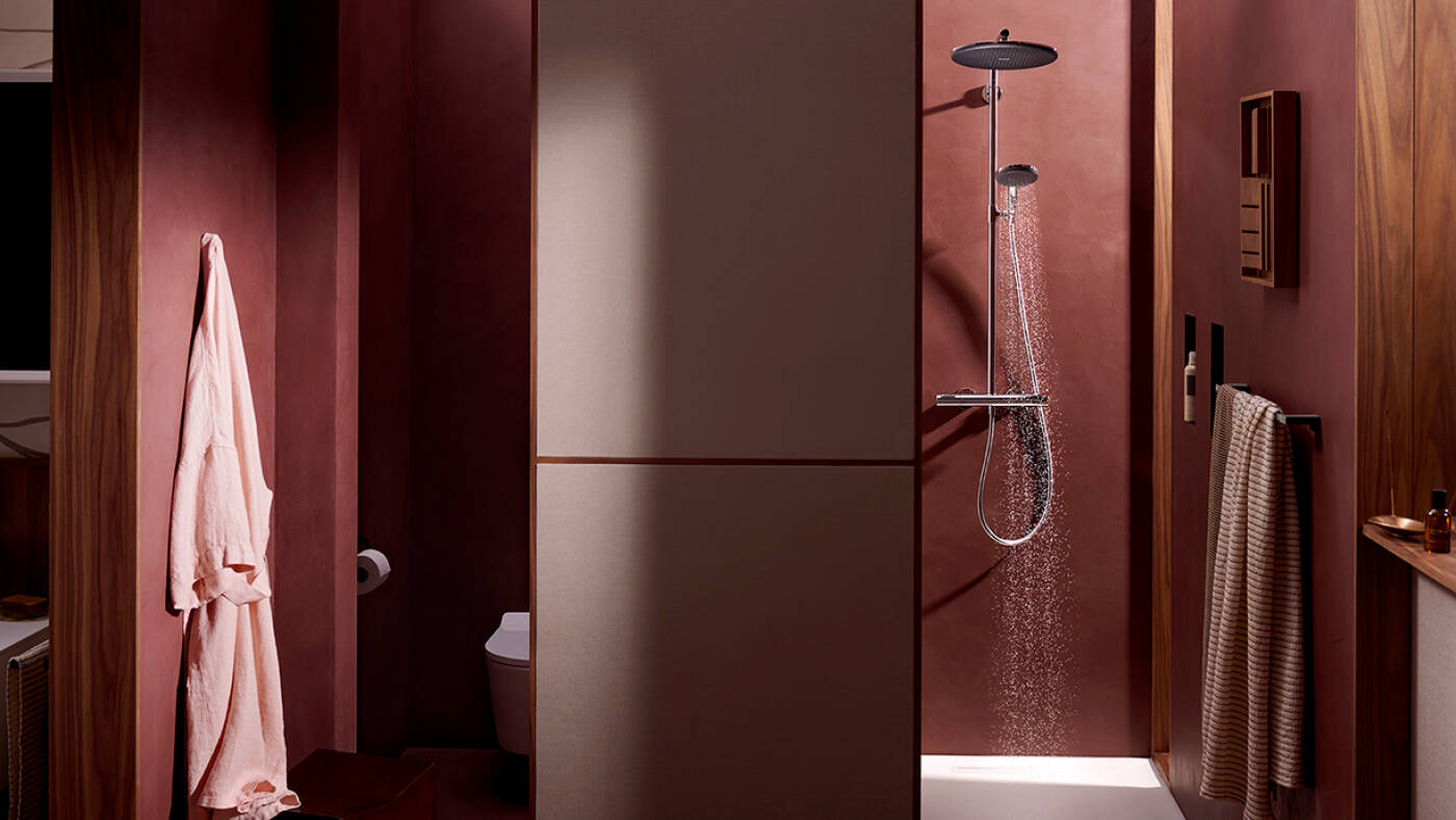 Puro Pipe Raindance Alive met ronde hoofddouche.