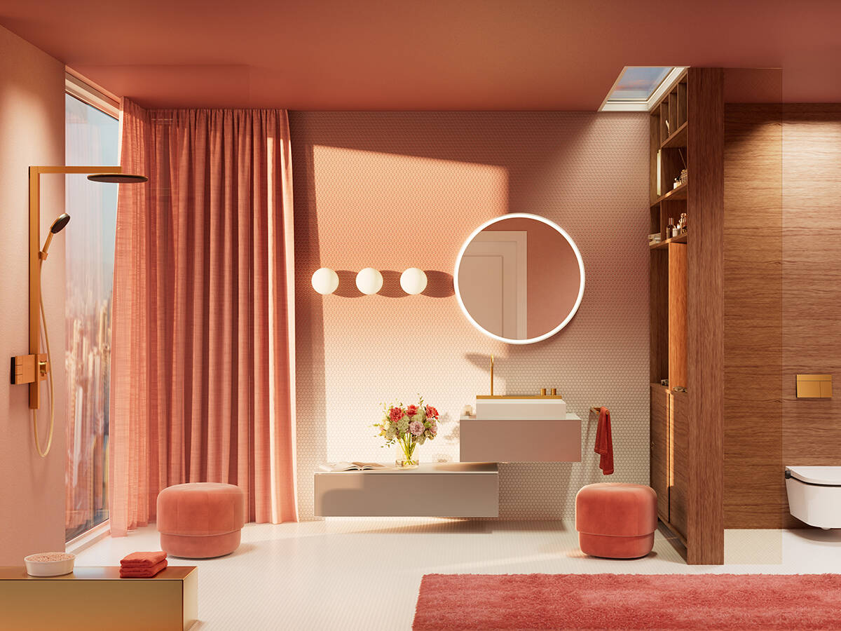 hansgrohe bathroom planned for a harmonious look.