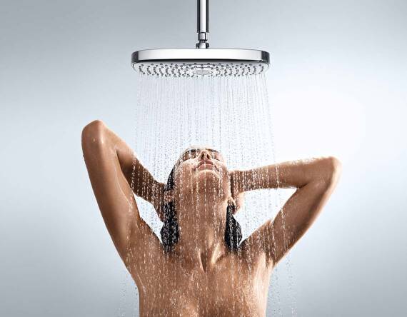 lanthaan Eigenlijk Industrialiseren Raindance: grote douche, breed ingezet | hansgrohe NL