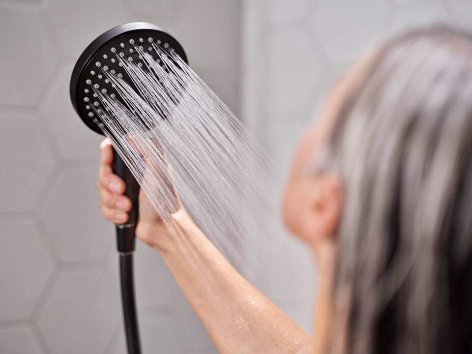 hansgrohe Shower combination Raindance Select S, Shower system with