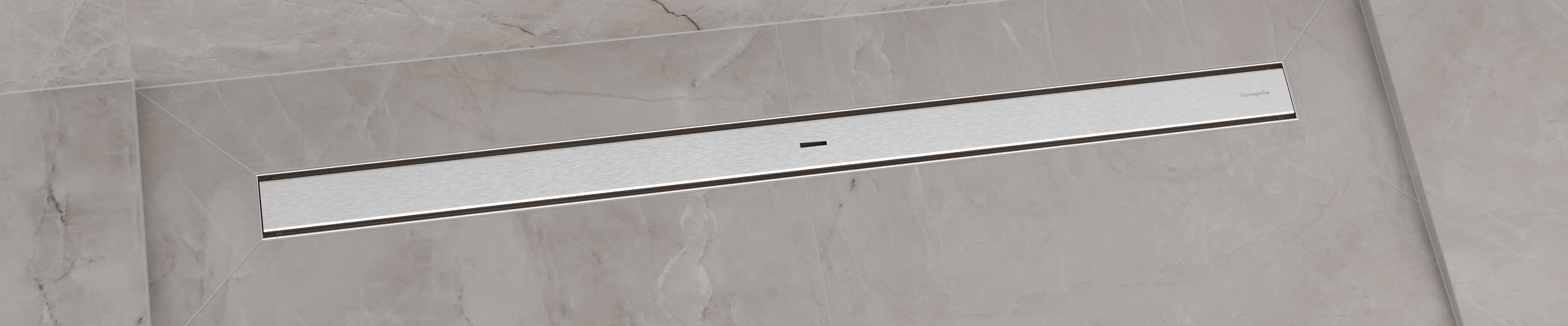 RainDrain Allround in modernem Badezimmer Ambiente.