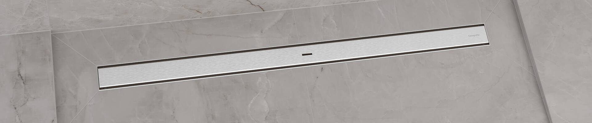 RainDrain Allround in modernem Badezimmer Ambiente.