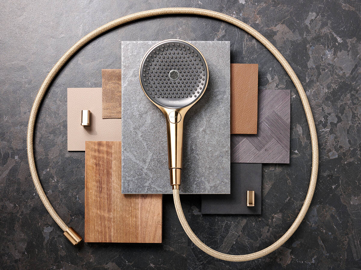 Award-winning hansgrohe product.