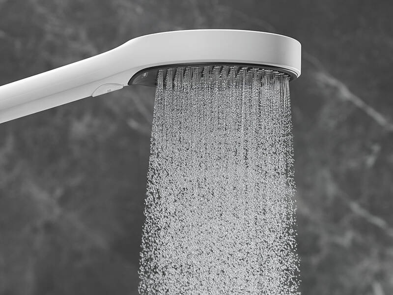 Hand showers Spray modes at the touch of a button