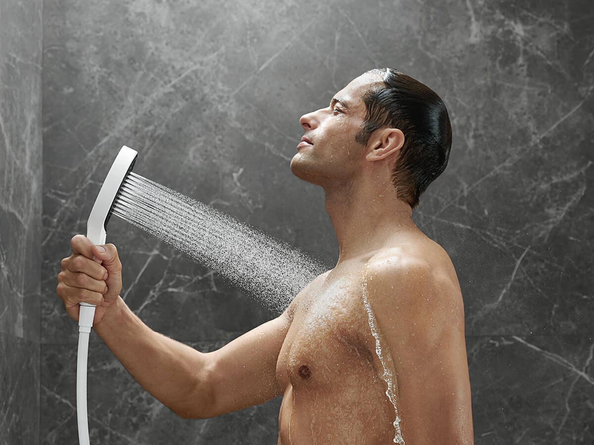 New hansgrohe Wellness Shower with PowderRain.