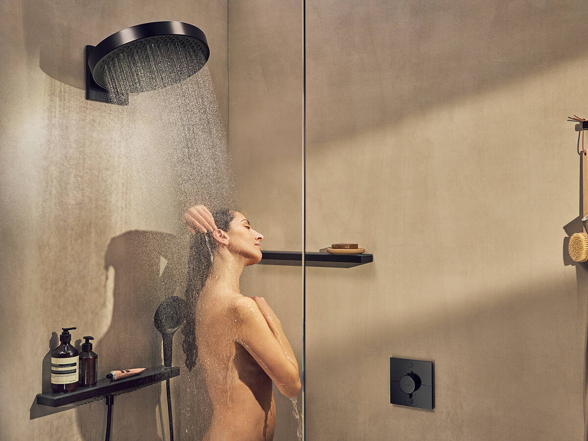 Rainfinity shower heads from hansgrohe – for sensual showering.
