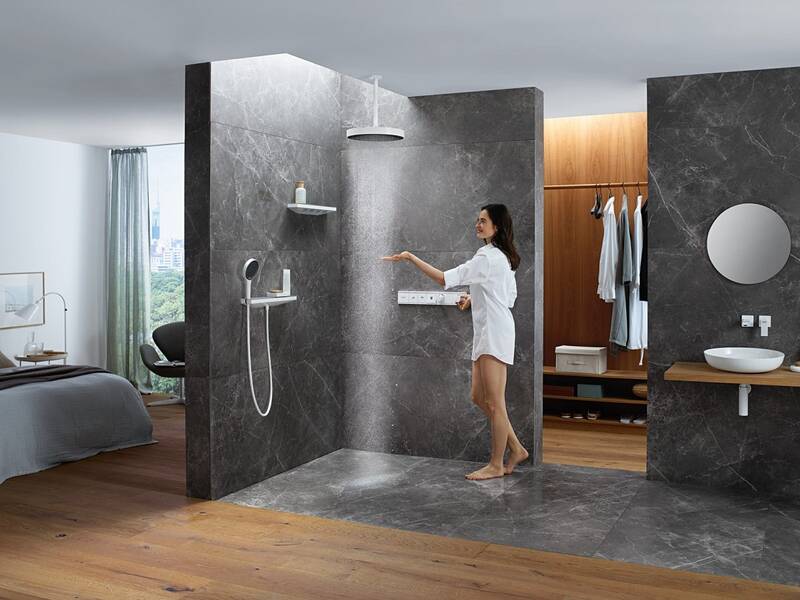 Overhead showers for your rain shower