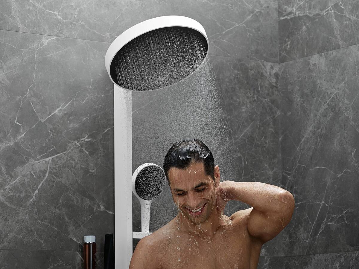 Conjunto de ducha empotrado con termostato Raindance Select E Hansgrohe ·  Hansgrohe · El Corte Inglés