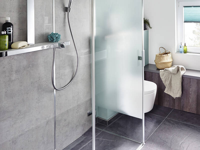 Floorlevel shower guide to planning