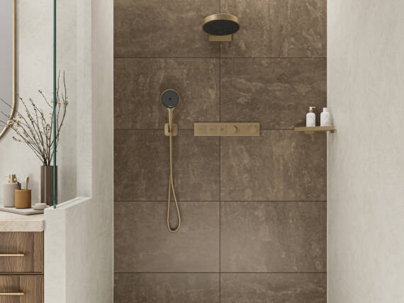 Flexibility with RainSelect and concealed installation.