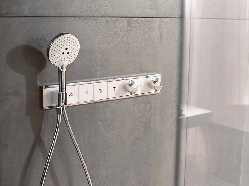 hansgrohe RainSelect designer thermostatic valves