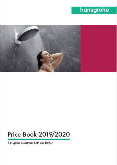 Hansgrohe Price Book 2019/2020