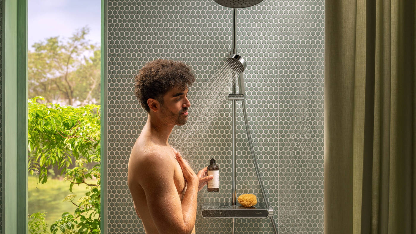 Activera Showerpipe S met ShowerTablet Select 360.