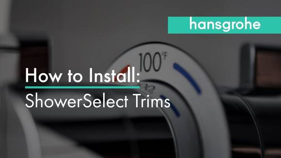 ShowerSlect Trim Install