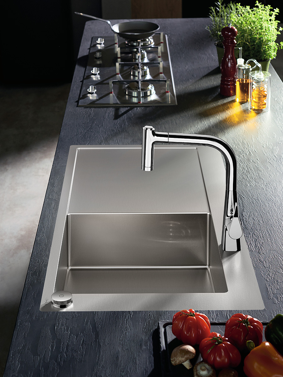 The Ideal Sink Tap Combination Hansgrohe INT   Sink Combination C71 F450 02 Part Ambience 3x4 