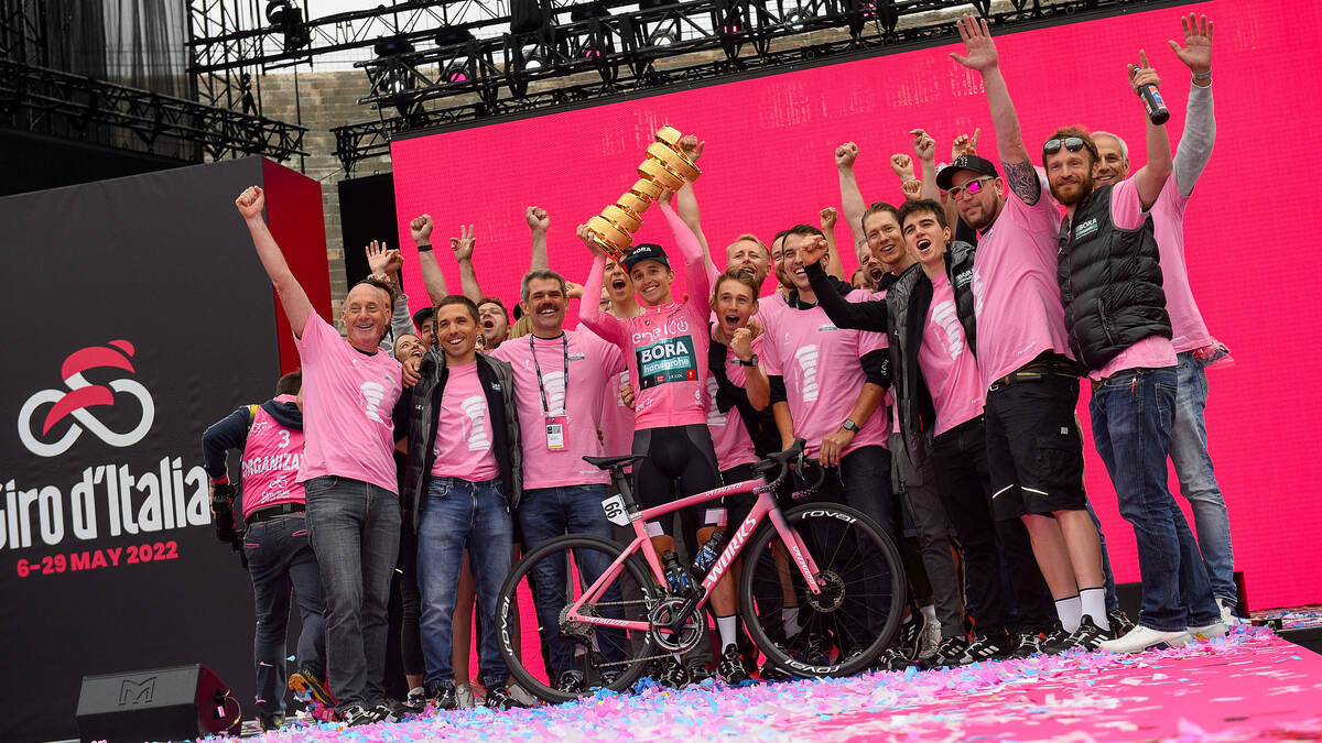 BORAhansgrohe Takes the Giro d’Italia hansgrohe INT