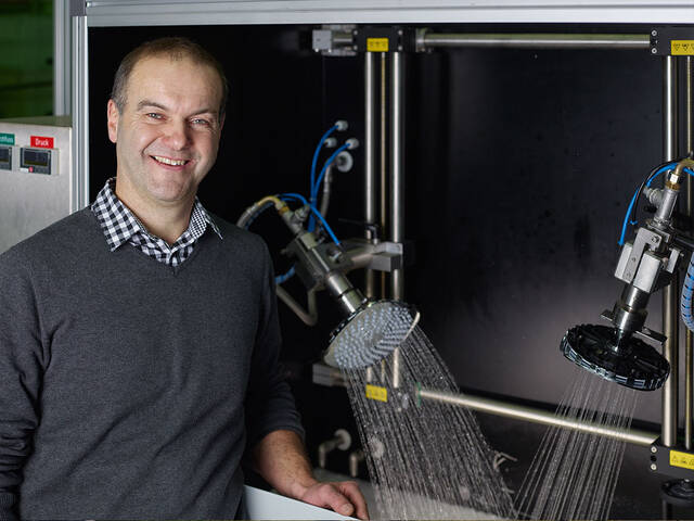 Hansgrohe factory in Germany.