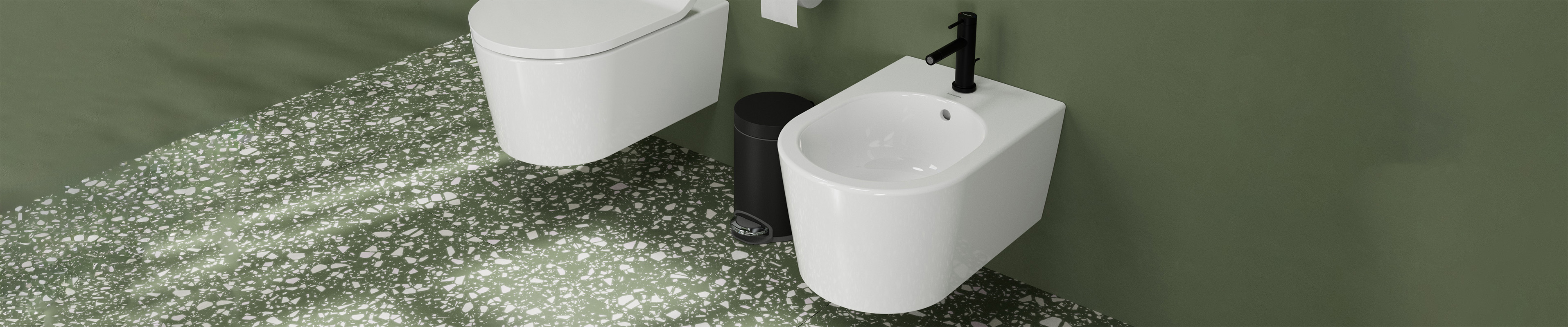 Nástenný bidet EluPura S hansgrohe.
