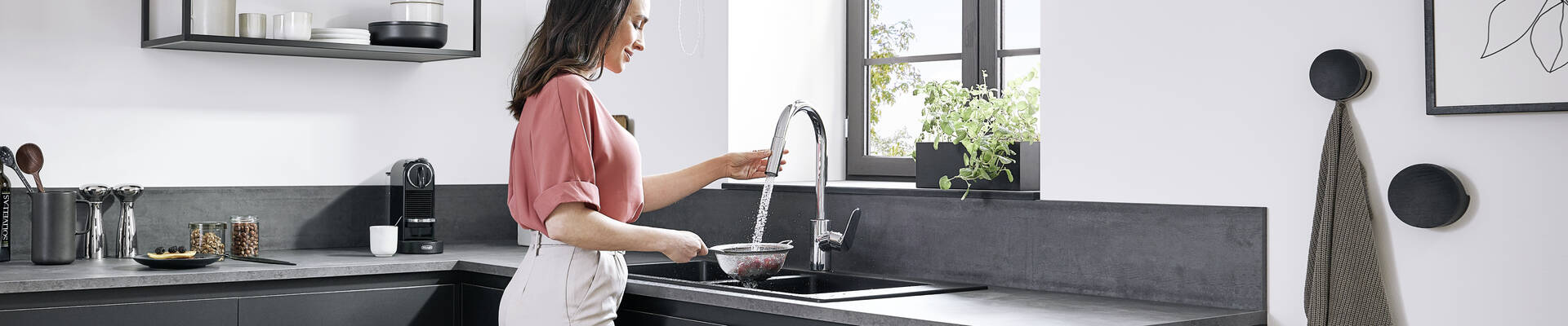 hansgrohe technologies makes life at the sink easier.
