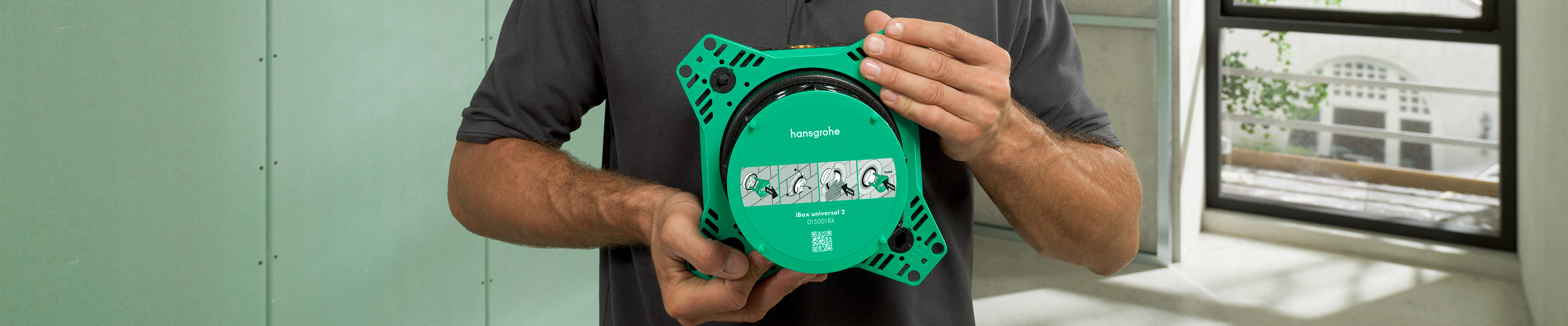 Die neue iBox universal 2 – für einfache Unterputzinstallationen.