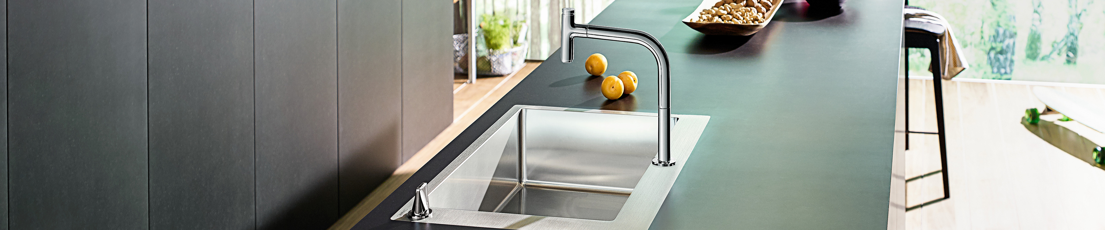 New Hansgrohe Products For Your Kitchen   Stage Sink Combination C71 F655 08 Ambience 3840x800 