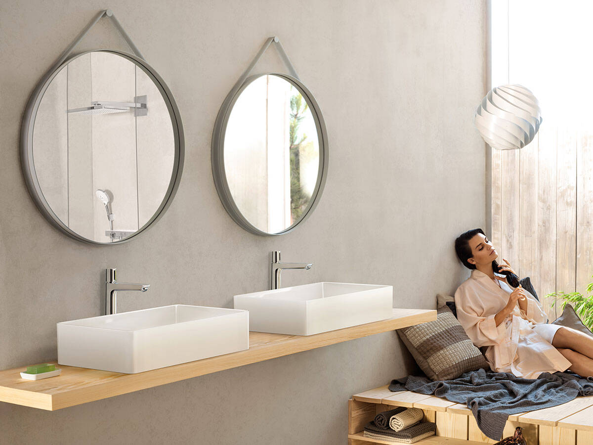 Moderne Badezimmer  Ideen fr Ihre Badgestaltung  hansgrohe CH