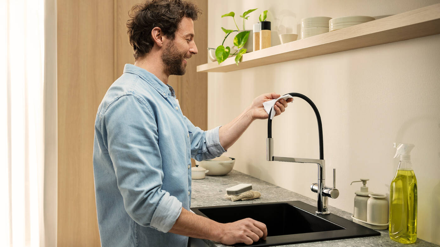 De Talis Select M54 PowderSpray is eenvoudig te reinigen.