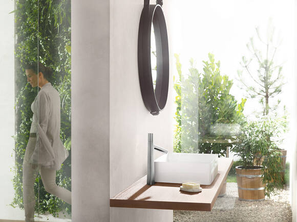 Robinet de salle de bain avec mitigeur à levier unique pour lavabo ou  lavabo Doré