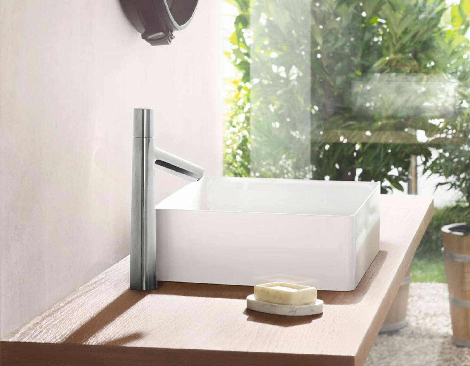 Bedienkomfort auf Knopfdruck mit Select-Technologie | Hansgrohe Pro DE