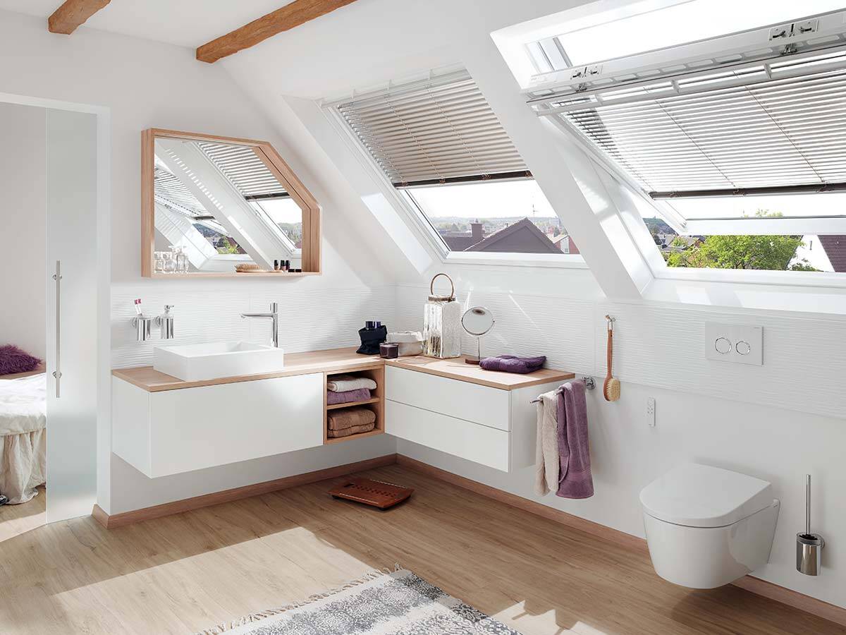 Comfy bathroom with natural ambience and elegant fixtures. Comfy bathroom with natural ambience and elegant fixtures.