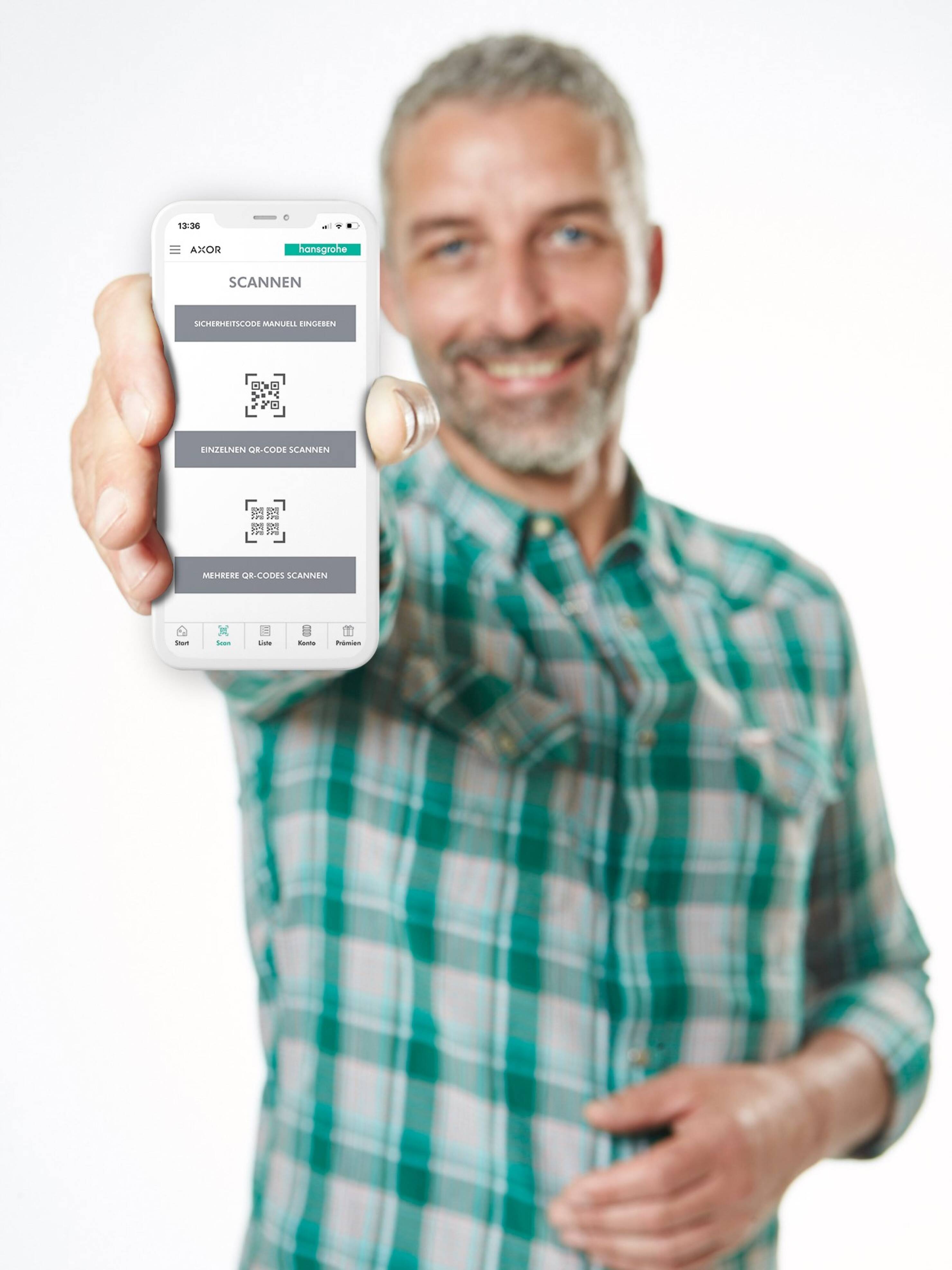 Talisman App zum Abscannen der QR-Codes Talisman App zum Abscannen der QR-Codes