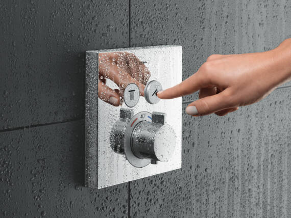 hansgrohe Select: sophisticated, durable mechanics. hansgrohe Select: sophisticated, durable mechanics.