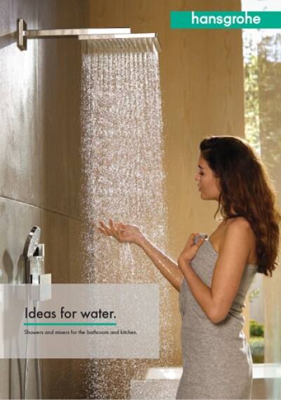 Full Australian hansgrohe range catalgoue -  Ideas for Water 2019