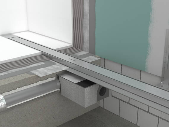 uBox universal osnova je za sve tuš kanalice linija RainDrain.