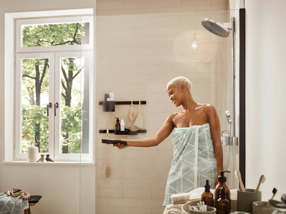 WallStoris storage system mounted on the wall.