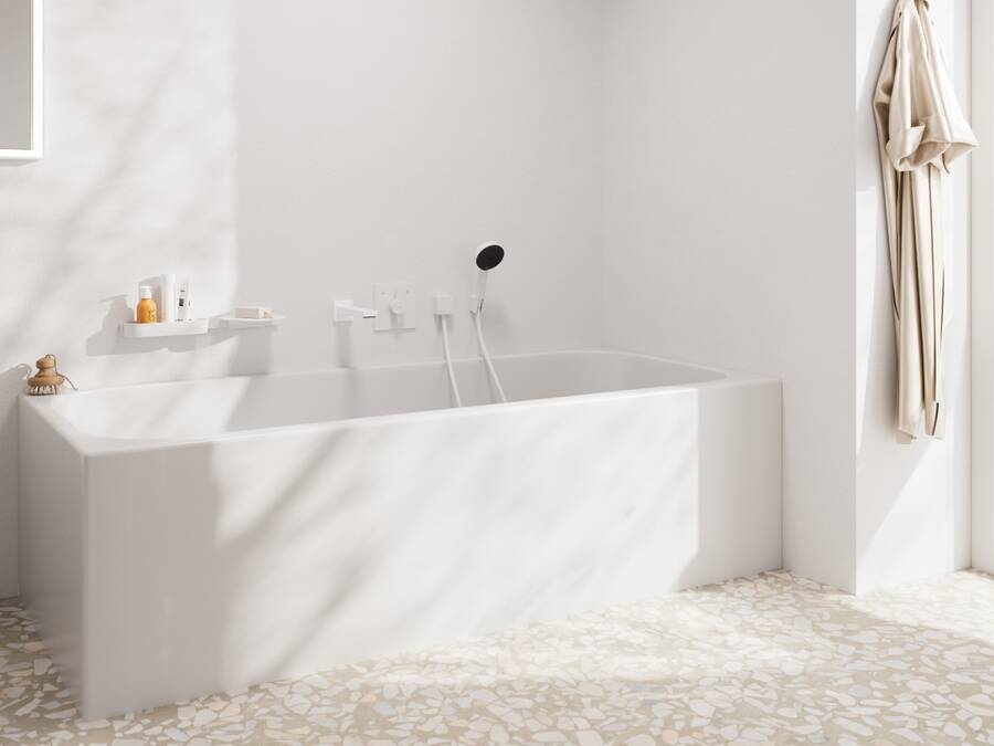 hansgrohe WallStoris Bundle, Badewanne.
