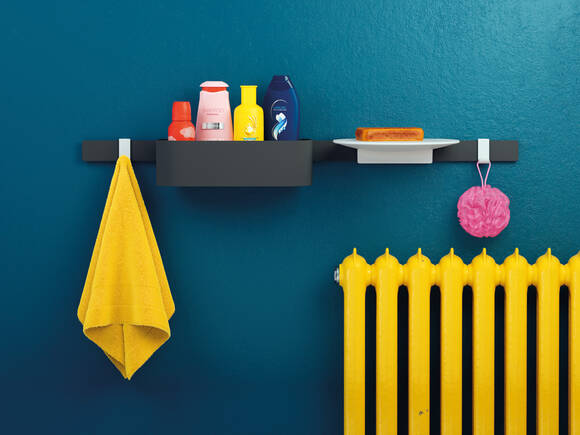 WallStoris bathroom shelfs are elegant and beautiful.