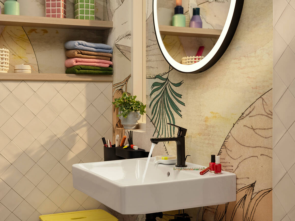 Lavabo Xanuia Q de hansgrohe en diseño softsquare.