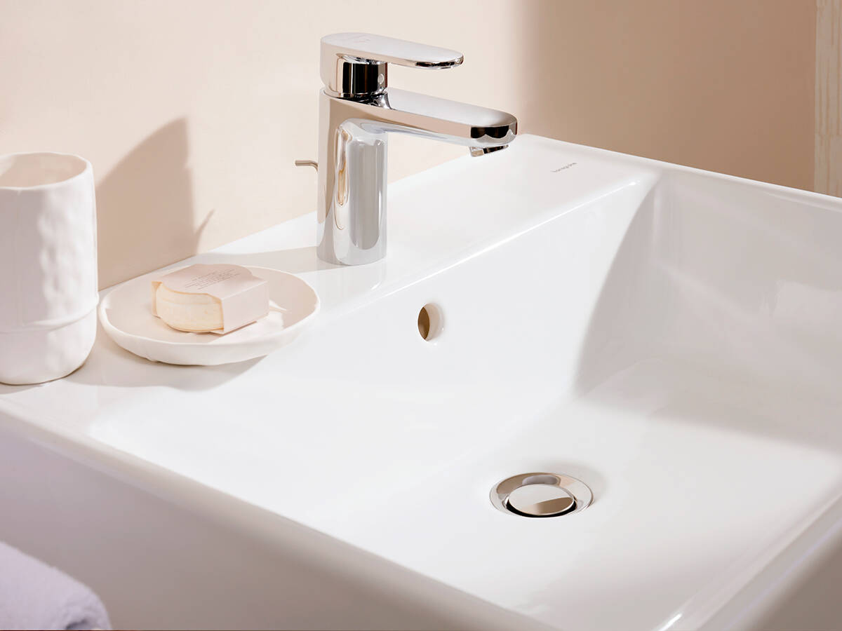 Xanuia Q lavabo van hansgrohe.