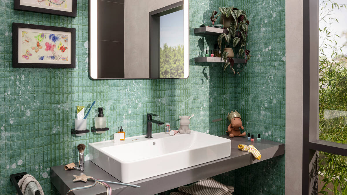 hansgrohe bathroom accessories at the washplace.
