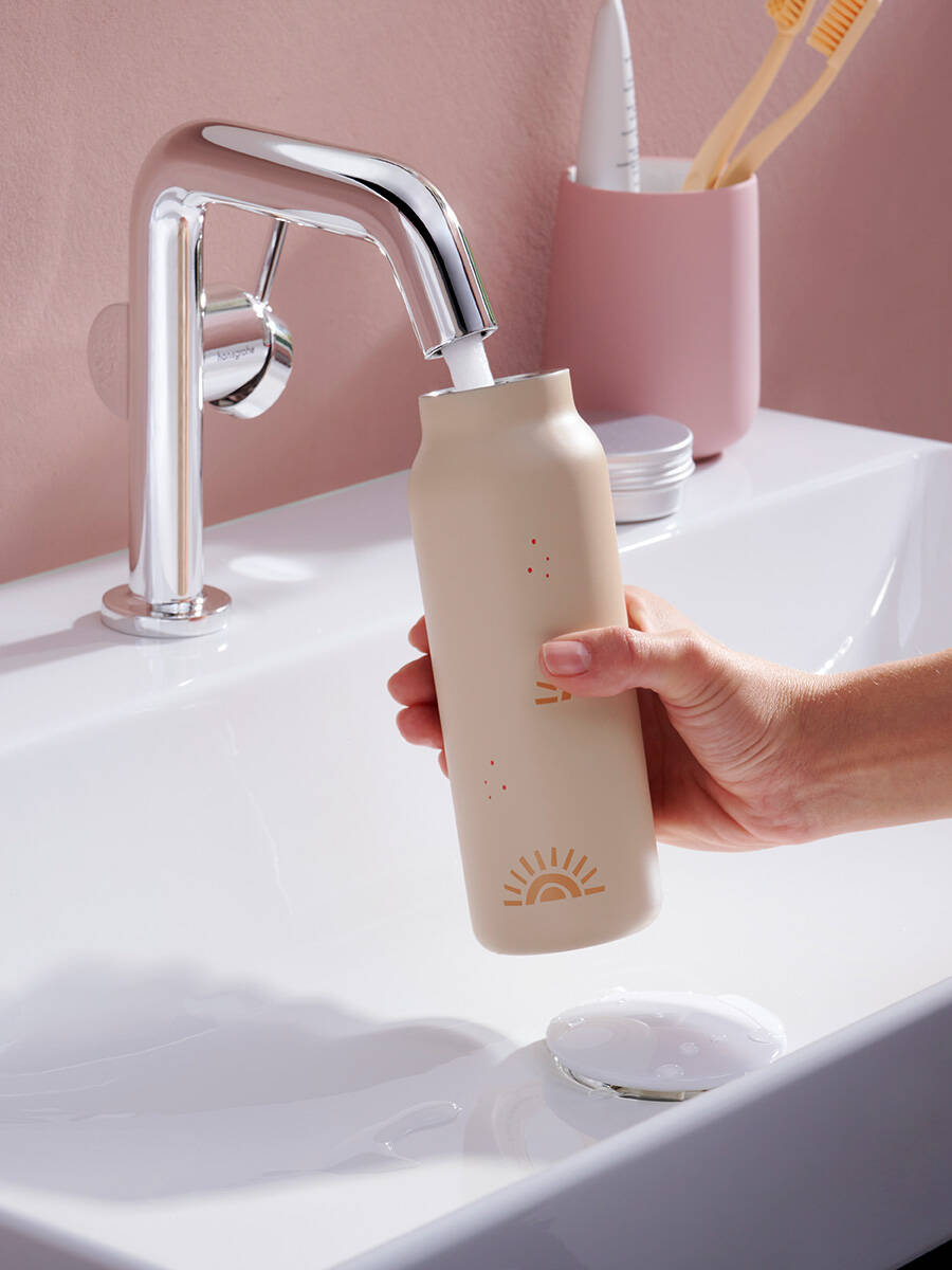 Jet de l’eau hansgrohe Tecturis S, lavabo. Jet de l’eau hansgrohe Tecturis S, lavabo.