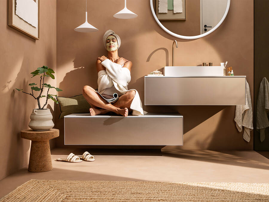 For your cohesive bathroom design