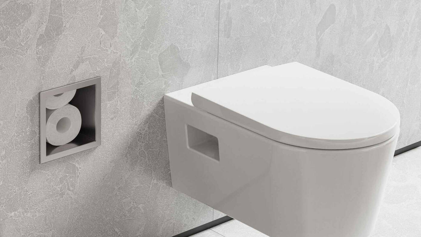 XtraStoris Original storage for toilet paper.