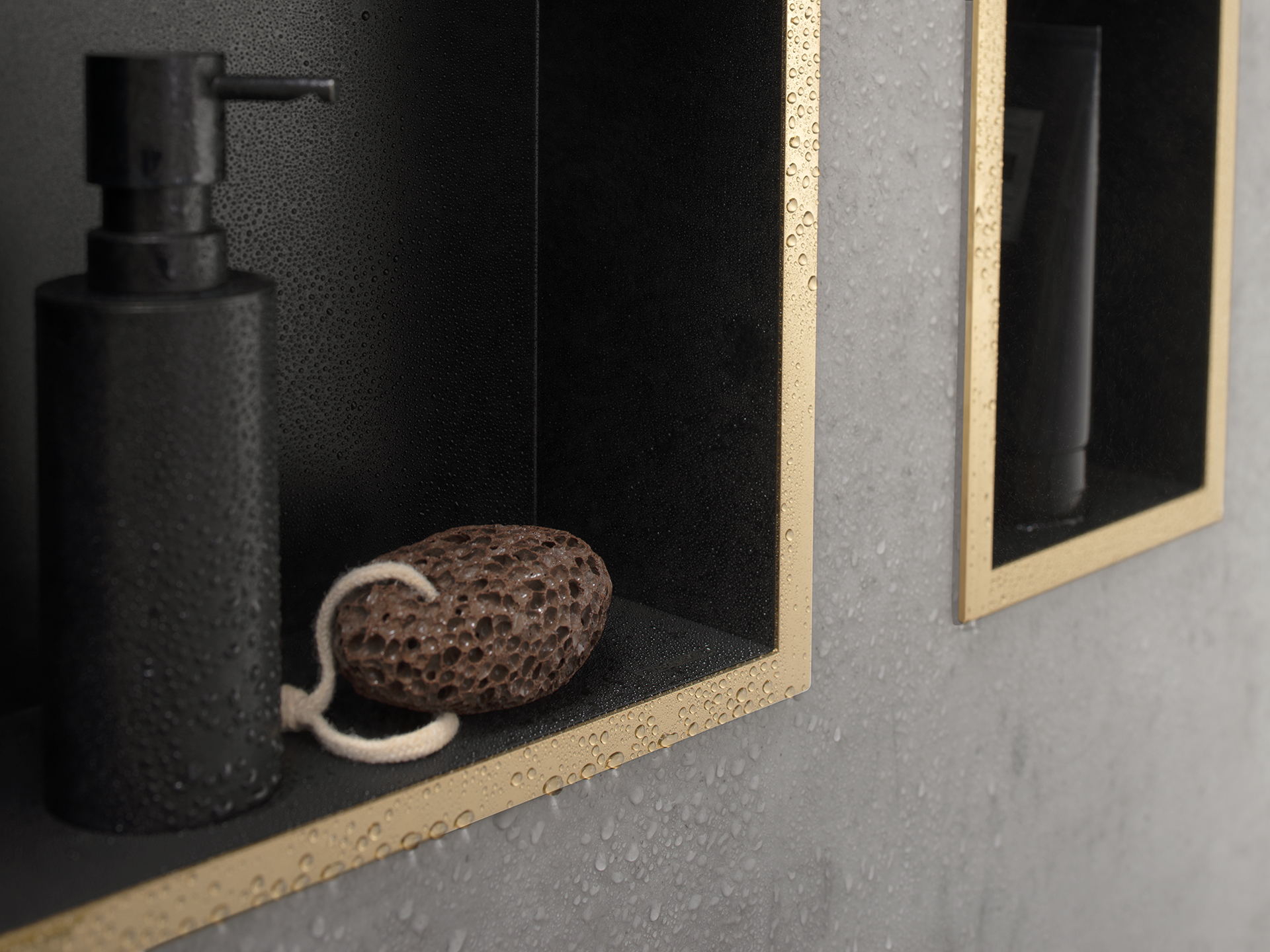 nicho★ hansgrohe Accessories: XtraStoris Individual, Wall Niche Matte