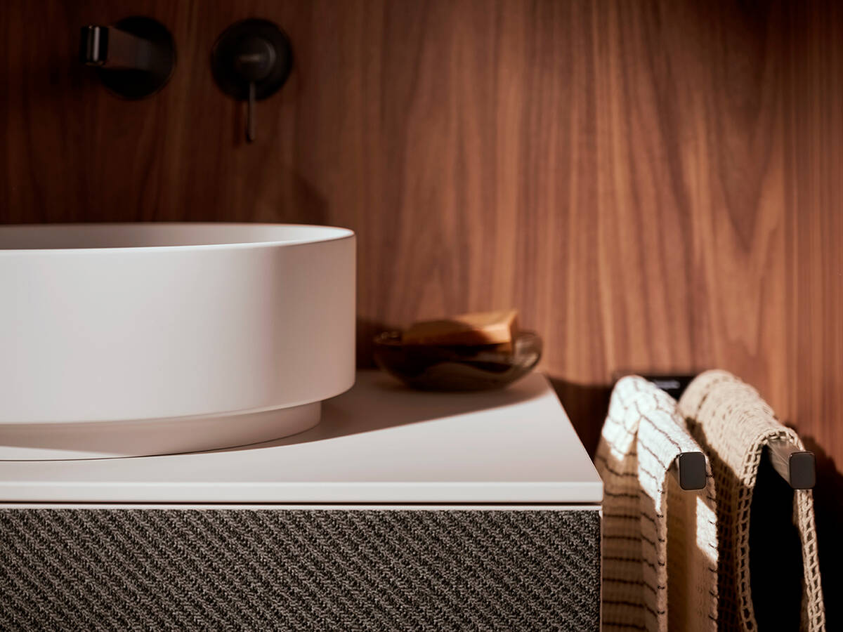 Xuniva Evo fontein van hansgrohe.