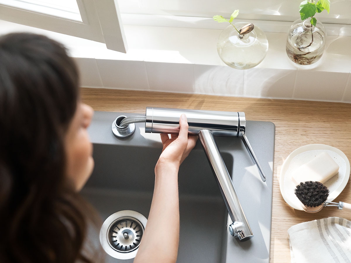 New functional, lowcost kitchen taps