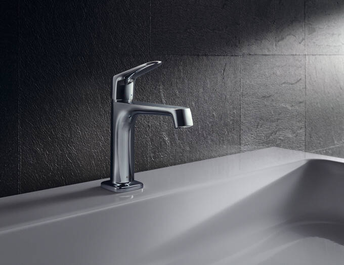 AXOR Washbasin mixers: AXOR Citterio M, Single lever basin mixer 100 ...