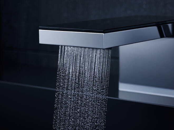 Close-Up: Einhebel-Waschtischmischer 70 mit Push-Open Ablaufgarnitur 3