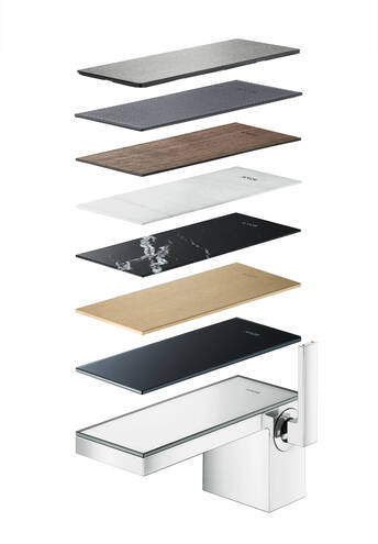 Close-Up: Single lever basin mixer 70 with push-open waste set 5