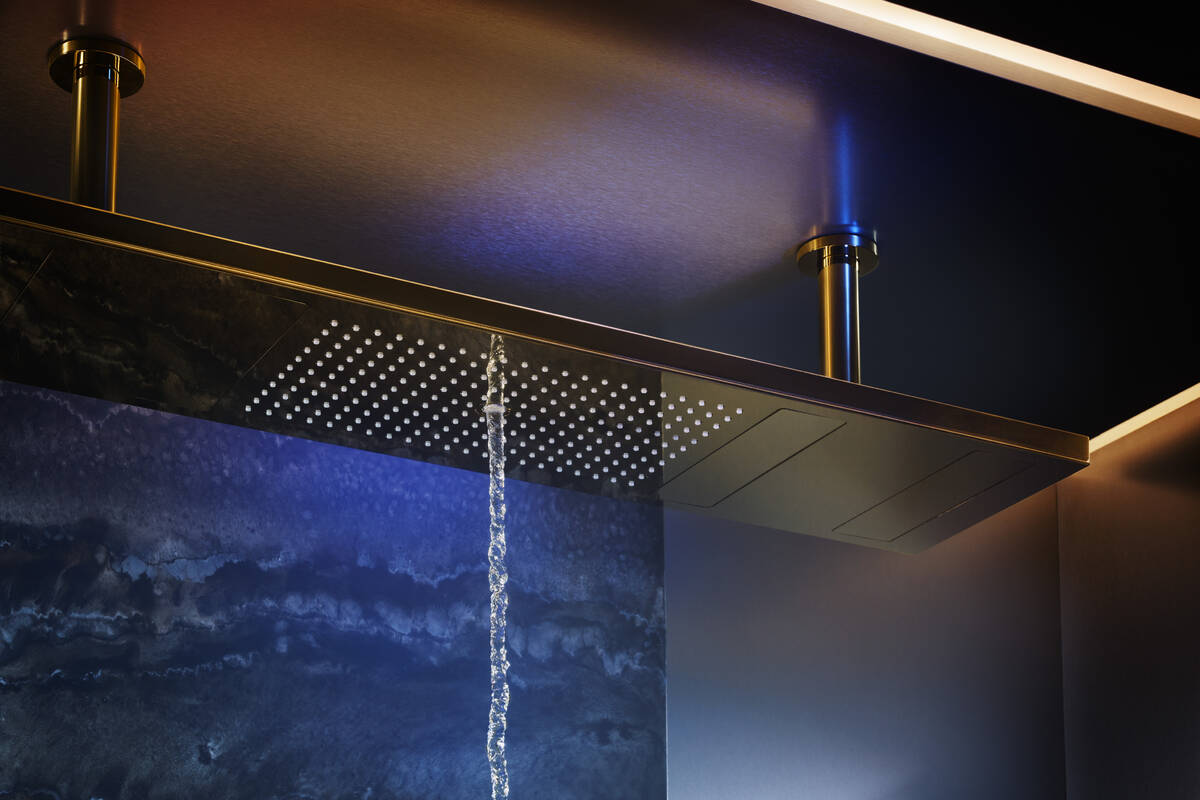 Close-Up: Extension set 230 mm for ceiling connector ShowerHeaven 1200/300 4jet 1